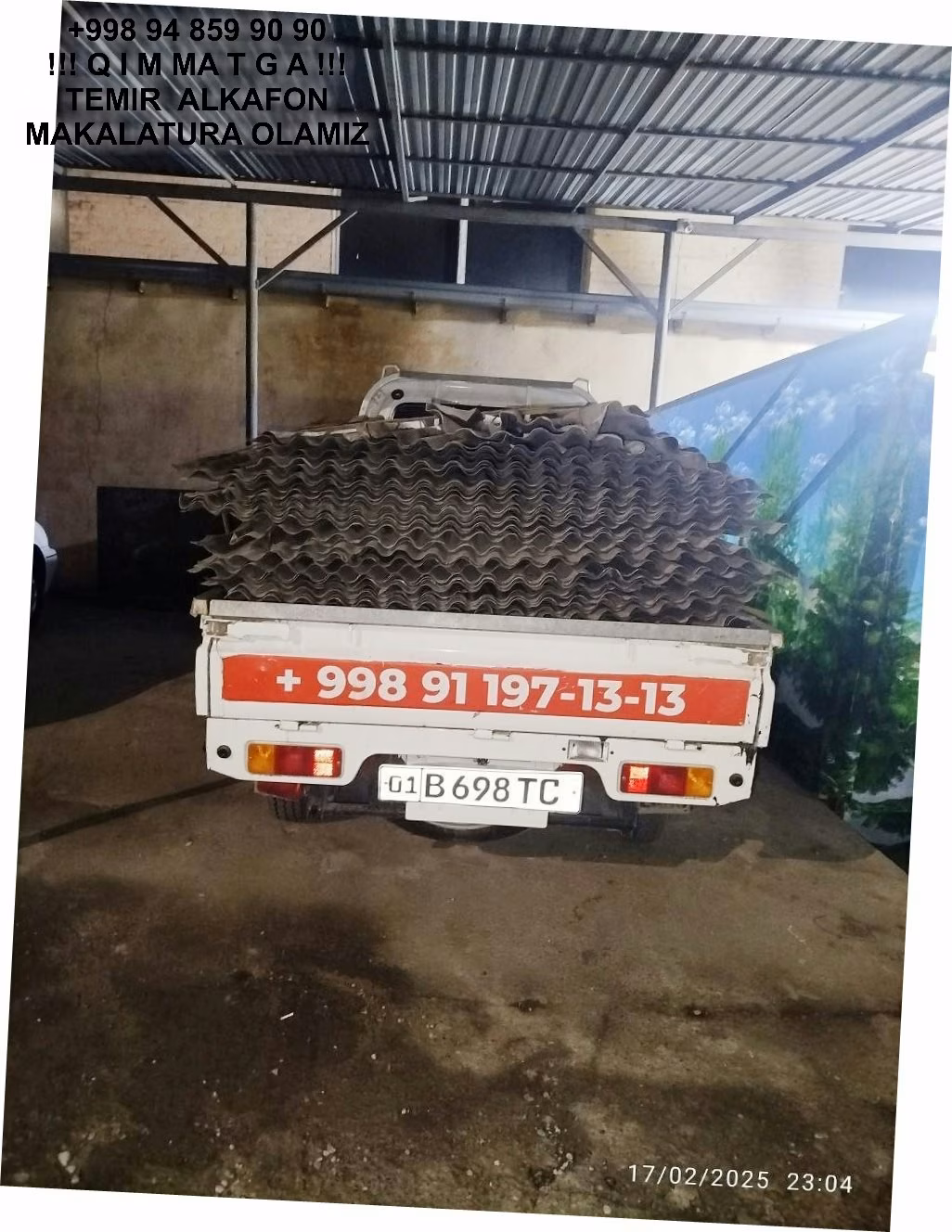ТАШКЕНТ МЕТАЛЛОЛОМ TOSHKENT METALLOLOM qabul qilish Boka