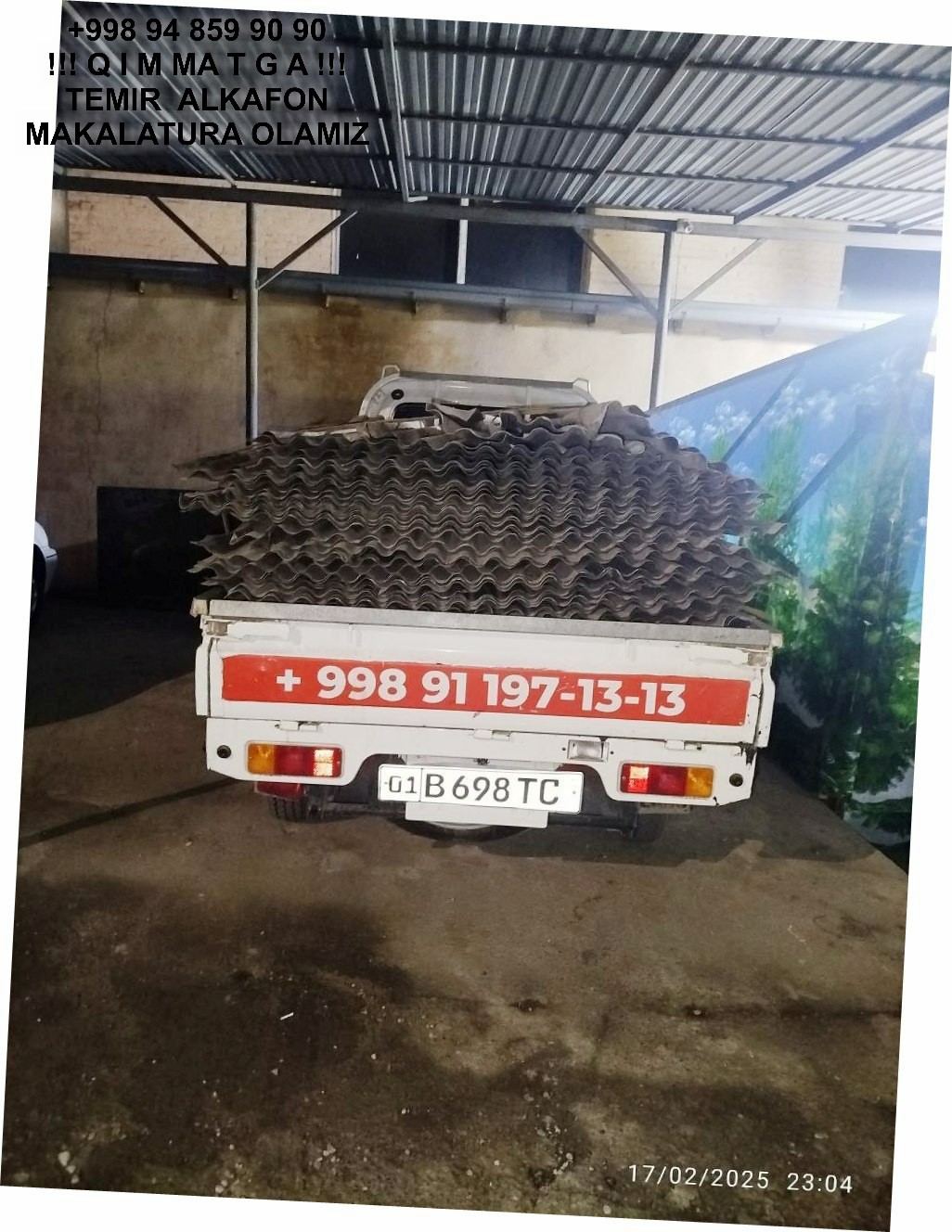 Metallolom qabul qilish Boka