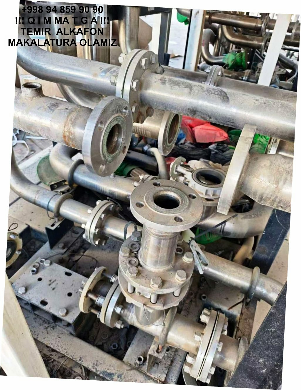 Metallolom qabul qilish Boka