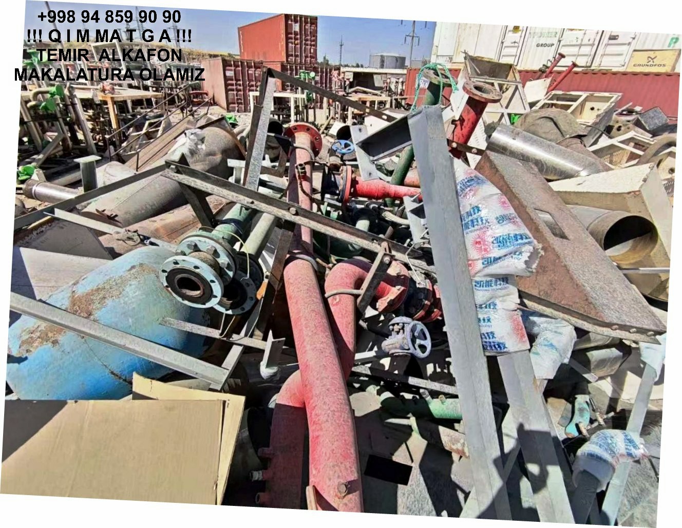 Metallolom qabul qilish Yangihayot