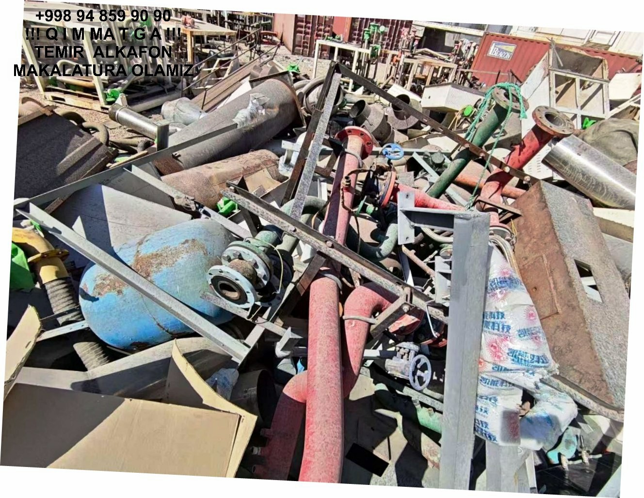 Metallolom qabul qilish Bekobod