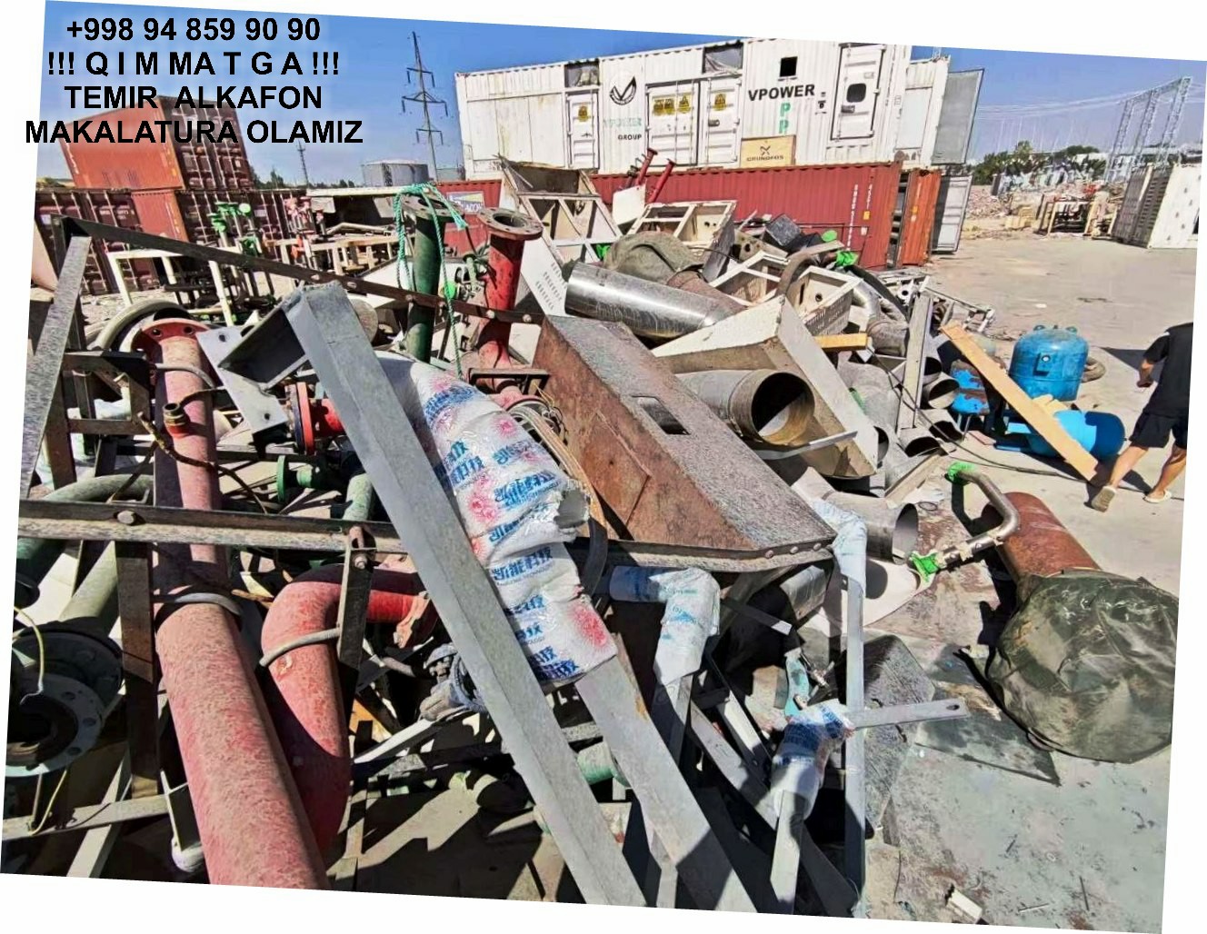 Metallolom qabul qilish Chirchiq